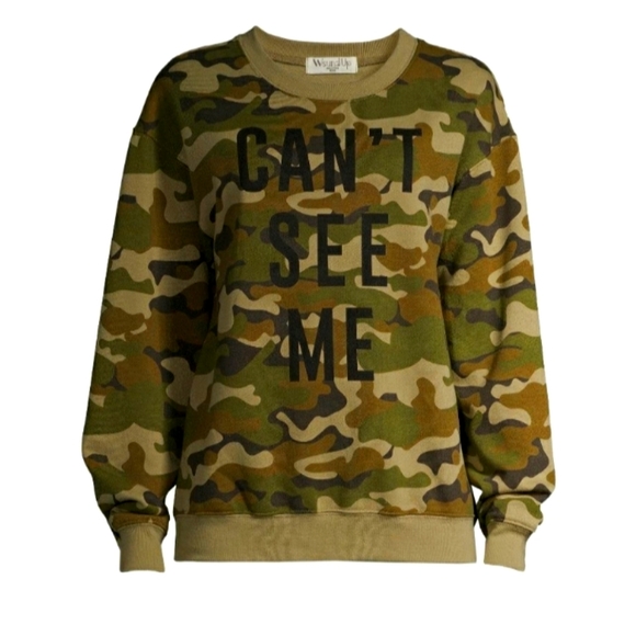 Wound Up Sweaters - Camo sweater